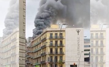 Un incendio en el Hotel Pulitzer del Triangle obliga a intervenir a los bomberos Un incendio en el Hotel Pulitzer del Triangle obliga a intervenir a los bomberos