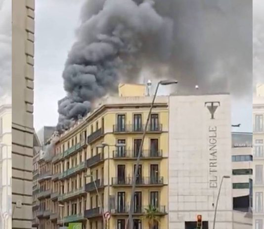 Un incendio en el Hotel Pulitzer del Triangle obliga a intervenir a los bomberos Un incendio en el Hotel Pulitzer del Triangle obliga a intervenir a los bomberos