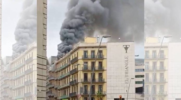 Un incendio en el Hotel Pulitzer del Triangle obliga a intervenir a los bomberos Un incendio en el Hotel Pulitzer del Triangle obliga a intervenir a los bomberos