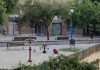 Barcelona mejora las instalaciones deportivas de la plaza de Palestina Barcelona mejora las instalaciones deportivas de la plaza de Palestina