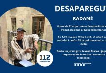 Búsqueda activa de un hombre desaparecido en el Gòtic durante Sant Jordi Búsqueda activa de un hombre desaparecido en el Gòtic durante Sant Jordi