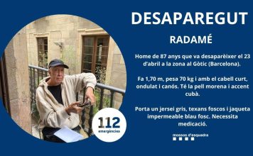 Búsqueda activa de un hombre desaparecido en el Gòtic durante Sant Jordi Búsqueda activa de un hombre desaparecido en el Gòtic durante Sant Jordi