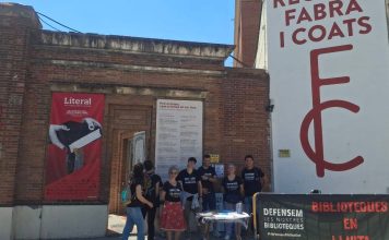 Comienza la huelga indefinida en las bibliotecas de Barcelona Comienza la huelga indefinida en las bibliotecas de Barcelona