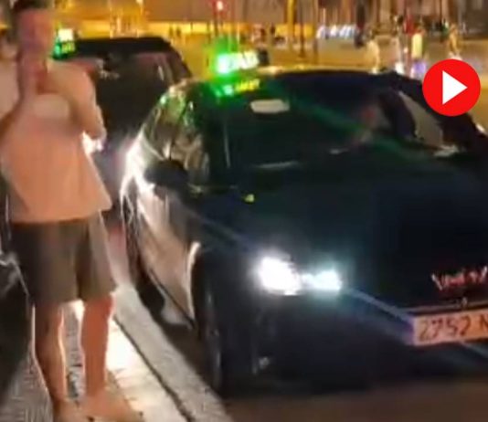 Denuncias por cobros irregulares de taxis en Montjuïc tras un evento en la Font Màgica Denuncias por cobros irregulares de taxis en Montjuïc tras un evento en la Font Màgica