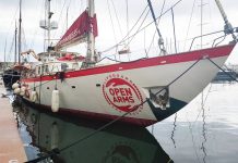 El Astral de Open Arms parte desde Barcelona en una misión humanitaria hacia Cuba El Astral de Open Arms parte desde Barcelona en una misión humanitaria hacia Cuba
