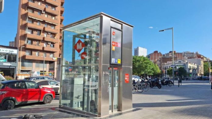 La estación de El Clot completa su adaptación con los nuevos ascensores