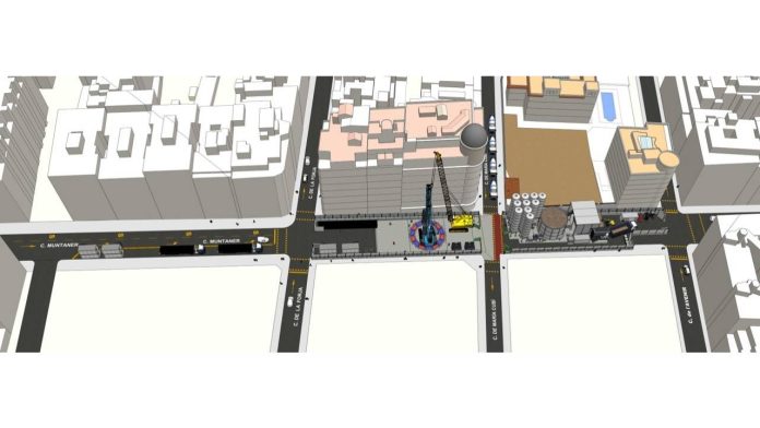 Las obras de la L8 en Muntaner entran en una nueva fase con más afectaciones al tráfico