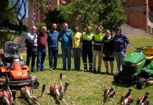 Parques y Jardines cede maquinaria a 5 centros educativos Parques y Jardines cede maquinaria a 5 centros educativos