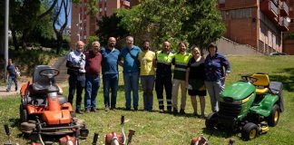 Parques y Jardines cede maquinaria a 5 centros educativos Parques y Jardines cede maquinaria a 5 centros educativos