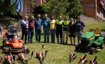 Parques y Jardines cede maquinaria a 5 centros educativos Parques y Jardines cede maquinaria a 5 centros educativos