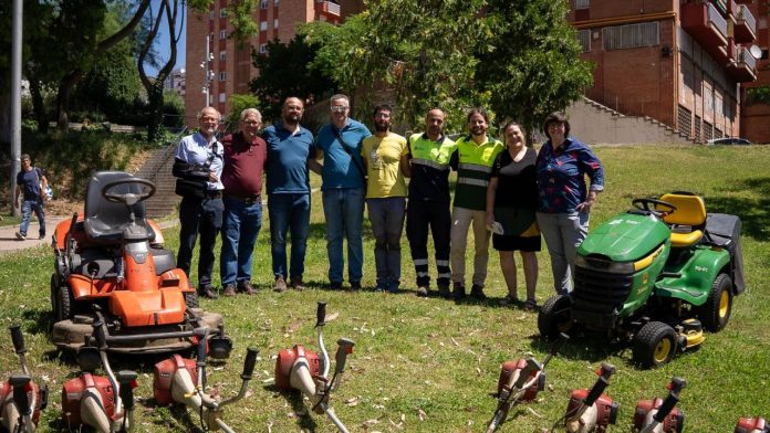 Parques y Jardines cede maquinaria a 5 centros educativos