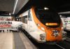 Plataformas de usuarios rechazan el tren lanzadera al aeropuerto de Barcelona Plataformas de usuarios rechazan el tren lanzadera al aeropuerto de Barcelona