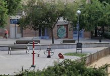 Barcelona mejora las instalaciones deportivas de la plaza de Palestina