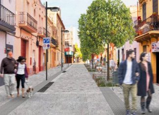 Se renovará la calle Jota para mejorar su conexión con la Meridiana Se renovará la calle Jota para mejorar su conexión con la Meridiana