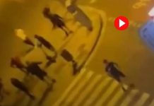 Una violenta pelea multitudinaria en la Marina del Port deja varios heridos Una violenta pelea multitudinaria en la Marina del Port deja varios heridos