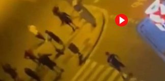 Una violenta pelea multitudinaria en la Marina del Port deja varios heridos Una violenta pelea multitudinaria en la Marina del Port deja varios heridos