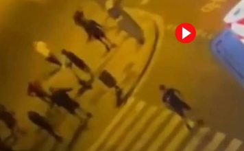 Una violenta pelea multitudinaria en la Marina del Port deja varios heridos Una violenta pelea multitudinaria en la Marina del Port deja varios heridos