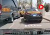Accidente en Barcelona: una VTC colisiona con dos taxis en el entorno del Port