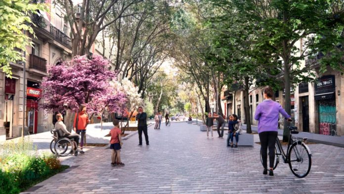 Arrancan las obras para consolidar la pacificación del barrio de Sant Antoni