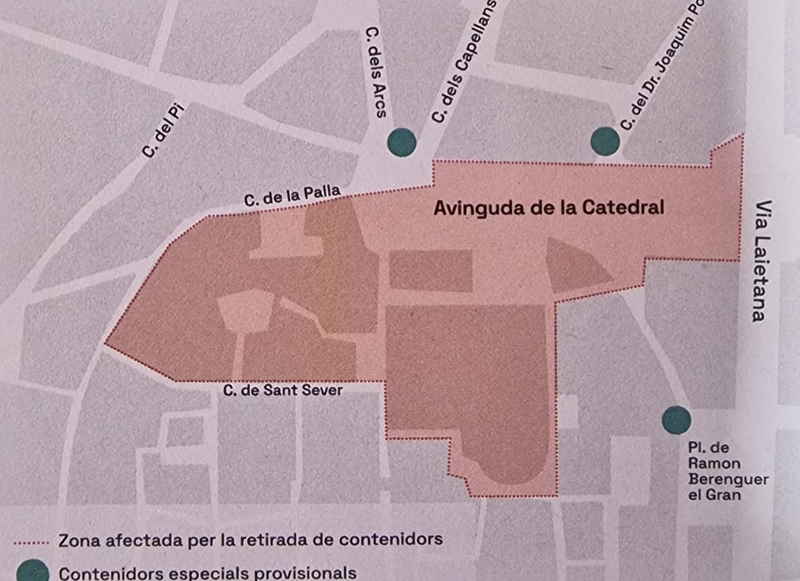 Barcelona adapta la recogida de residuos por la visita del papa León XIV 2 Barcelona adapta la recogida de residuos por la visita del papa León XIV