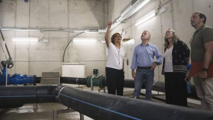 Barcelona completa la ampliación de la red de agua freática