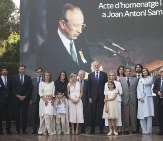 Barcelona rinde homenaje a Joan Antoni Samaranch por su legado en el olimpismo Barcelona rinde homenaje a Joan Antoni Samaranch por su legado en el olimpismo