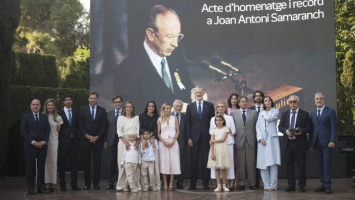 Barcelona rinde homenaje a Joan Antoni Samaranch por su legado en el olimpismo