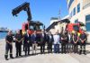 El Puerto de Barcelona refuerza a los Bomberos con dos camiones con grúa articulada El Puerto de Barcelona refuerza a los Bomberos con dos camiones con grúa articulada