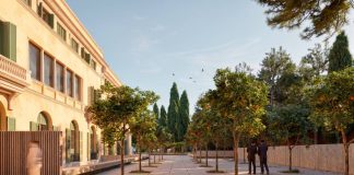 El ‘nuevo’ Palacio de Pedralbes tendrá una entrada en el norte El 'nuevo' Palacio de Pedralbes tendrá una entrada en el norte