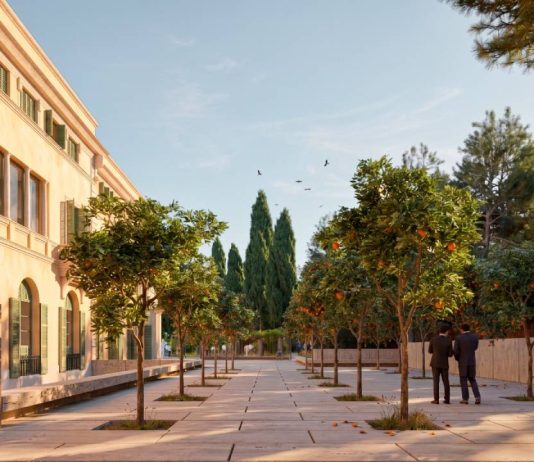 El ‘nuevo’ Palacio de Pedralbes tendrá una entrada en el norte El 'nuevo' Palacio de Pedralbes tendrá una entrada en el norte
