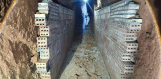 Hallan un refugio antiaéreo de la Guerra Civil en la calle Torrijos que podría ser el 230 Hallan un refugio antiaéreo de la Guerra Civil en la calle Torrijos que podría ser el 230