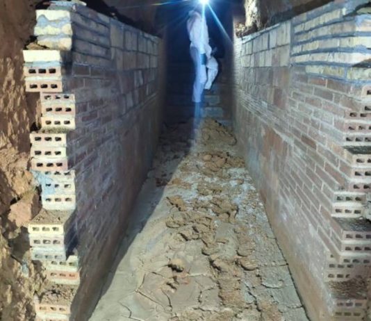 Hallan un refugio antiaéreo de la Guerra Civil en la calle Torrijos que podría ser el 230 Hallan un refugio antiaéreo de la Guerra Civil en la calle Torrijos que podría ser el 230