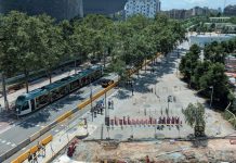 Las obras de verano interrumpirán el servicio del Tram en Glòries hasta septiembre Las obras de verano interrumpirán el servicio del Tram en Glòries hasta septiembre