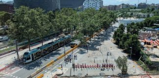 Las obras de verano interrumpirán el servicio del Tram en Glòries hasta septiembre Las obras de verano interrumpirán el servicio del Tram en Glòries hasta septiembre