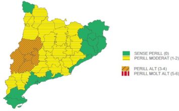 Meteocat alerta de una ola de calor con máximas de hasta 40 °C Meteocat alerta de una ola de calor con máximas de hasta 40 °C