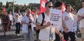 Nueva jornada de huelga en Barcelona en el sistema sanitario Nueva jornada de huelga en Barcelona en el sistema sanitario