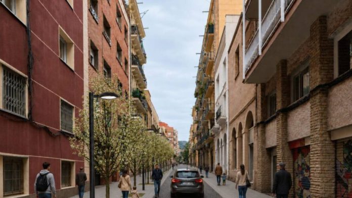 Pau Alsina se transformará en una calle con prioridad peatonal en Gràcia Pau Alsina se transformará en una calle con prioridad peatonal en Gràcia