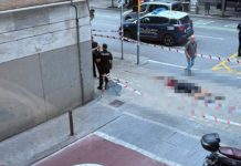 Un tiroteo mortal en la calle Balmes de Barcelona activa un amplio dispositivo policial Un tiroteo mortal en la calle Balmes de Barcelona activa un amplio dispositivo policial