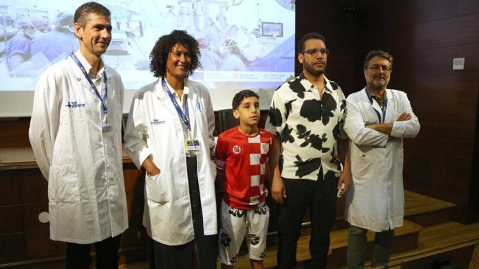 Vall d’Hebron realiza en Europa la primera cirugía pediátrica con un robot de una sola incisión