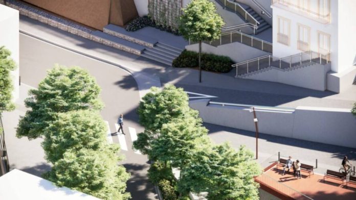 Arrancan las obras para mejorar el acceso al barrio del Coll en el entorno del Park Güell Arrancan las obras para mejorar el acceso al barrio del Coll en el entorno del Park Güell