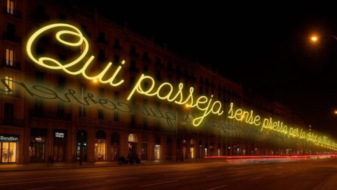 Barcelona refuerza su apuesta por la iluminación navideña con más espacios
