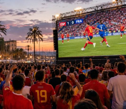 Barcelona traslada al Fòrum la pantalla gigante para la final del Mundial 2026 Barcelona traslada al Fòrum la pantalla gigante para la final del Mundial 2026