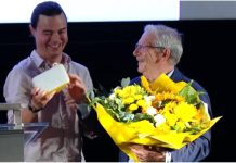 Joan Pera recibe el premio honorífico en la apertura de La GRAN Pantalla Joan Pera recibe el premio honorífico en la apertura de La GRAN Pantalla