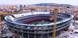 Muere un trabajador de 54 años durante las obras del Camp Nou tras sufrir un golpe en la cabeza Muere un trabajador de 54 años durante las obras del Camp Nou tras sufrir un golpe en la cabeza