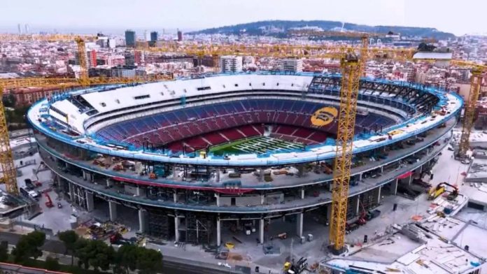 Muere un trabajador de 54 años durante las obras del Camp Nou tras sufrir un golpe en la cabeza