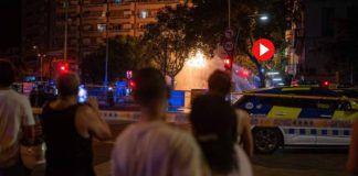 Ocho heridos por una explosión de gas en las obras del Metro de Sants Ocho heridos por una explosión de gas en las obras del Metro de Sants