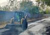 Barcelona prueba asfalto con huesos de aceituna y madera de pino Barcelona prueba asfalto con huesos de aceituna y madera de pino