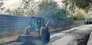 Barcelona prueba asfalto con huesos de aceituna y madera de pino Barcelona prueba asfalto con huesos de aceituna y madera de pino