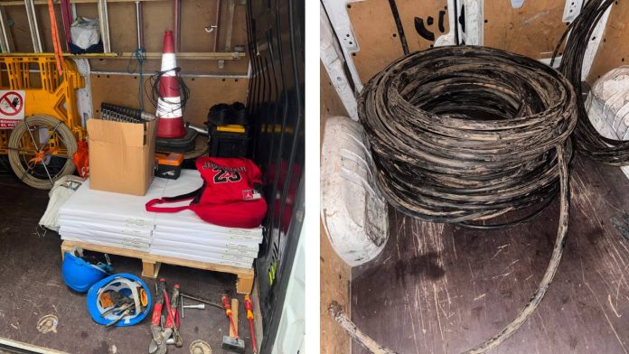 Cuatro detenidos en Barcelona por robo de cableado de cobre en Sant Martí Cuatro detenidos en Barcelona por robo de cableado de cobre en Sant Martí