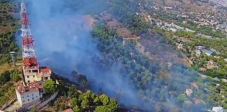 Estabilizado el incendio forestal de Collserola tras quemar 10 hectáreas Estabilizado el incendio forestal de Collserola tras quemar 10 hectáreas